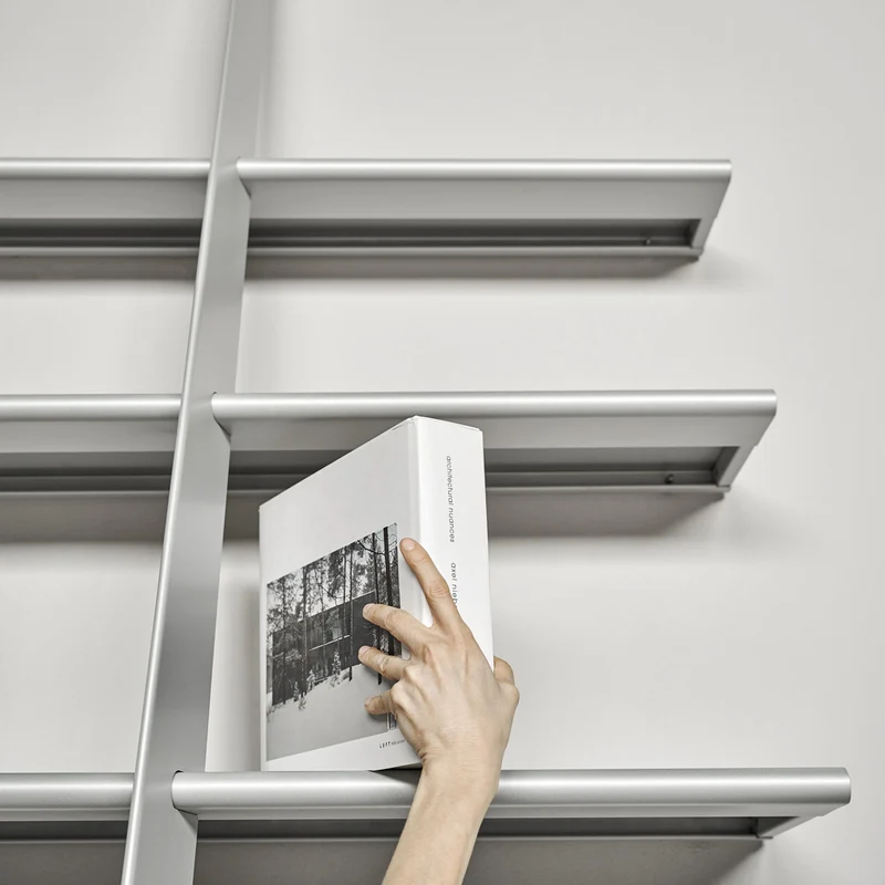 Steel Bookshelf MAC GEE by Philippe Starck for Baleri Italia