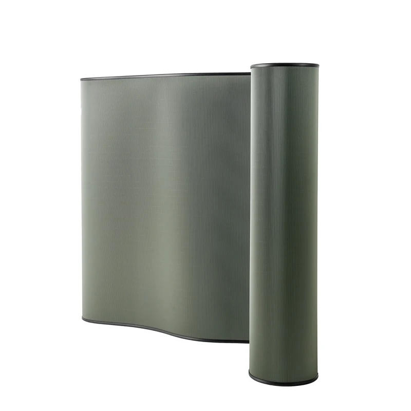 Cardboard and Aluminium Screen CARTOONS by Luigi Baroli for Baleri Italia