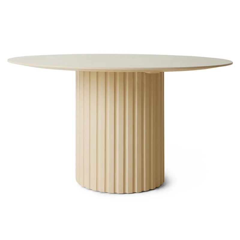 TABLE À MANGER COLONNE - BEIGE