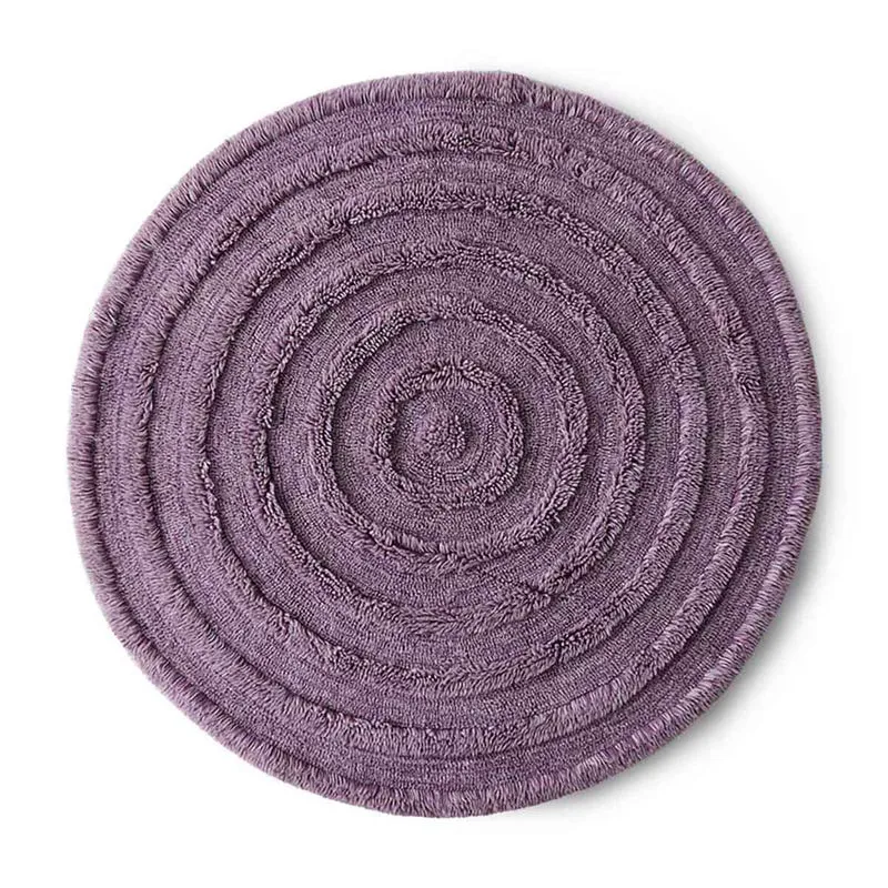 TAPIS LAINE LILAS