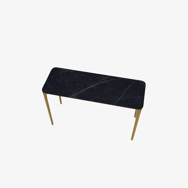 SLIM - Console L. 120 Céramique Portoro - Modèle d'exposition