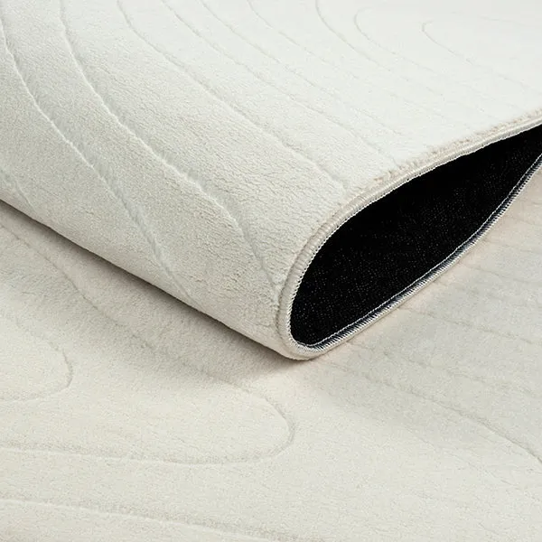 STILO - Tapis ultra doux crème