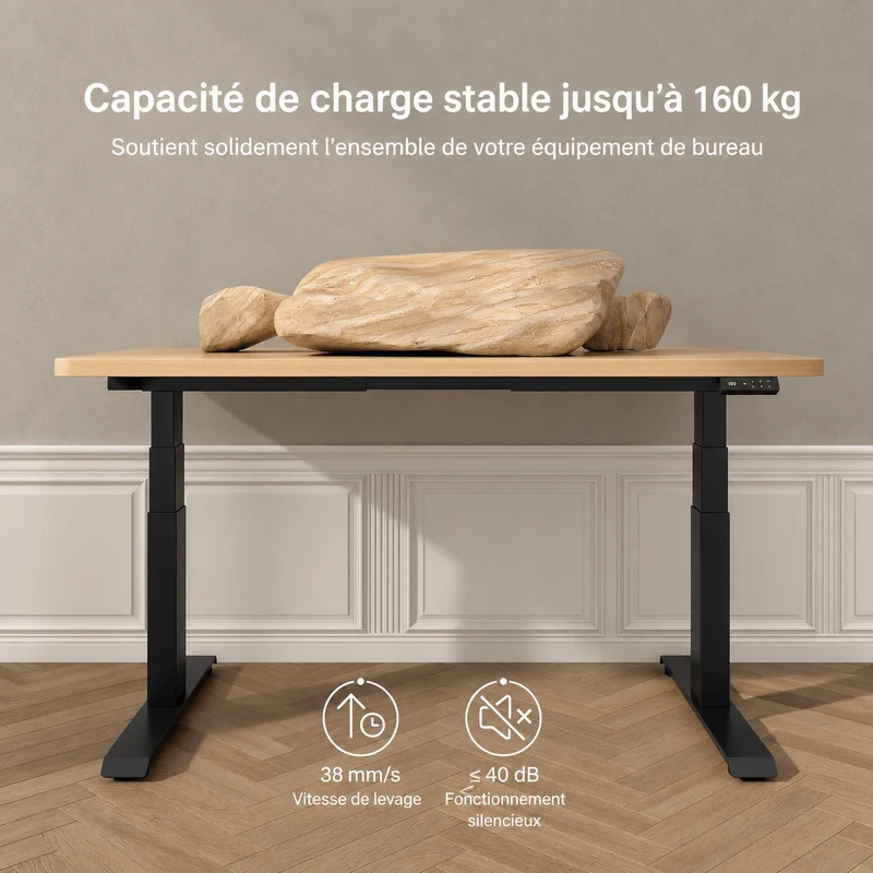 Dual Ultra X Bureau assis-debout électrique premium