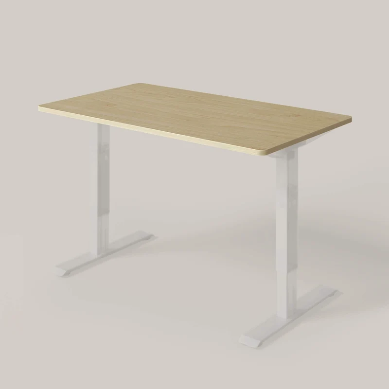 Plateau de table à bords arrondis, épaisseur 2,5 cm