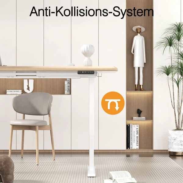 Furniwell Dual Ultra Pied de table réglable en hauteur