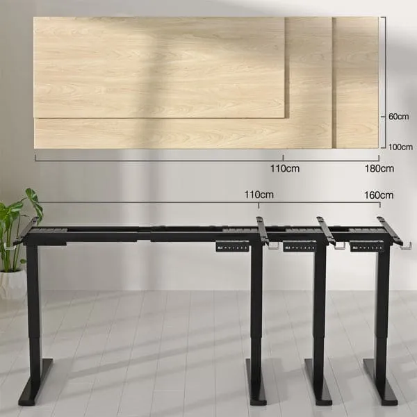 Double moteur Table réglable en hauteur