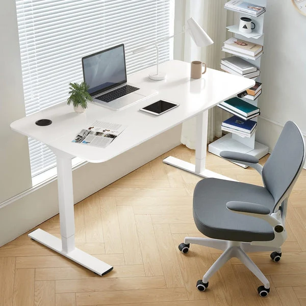 Moteur unique Cadre de bureau debout réglable