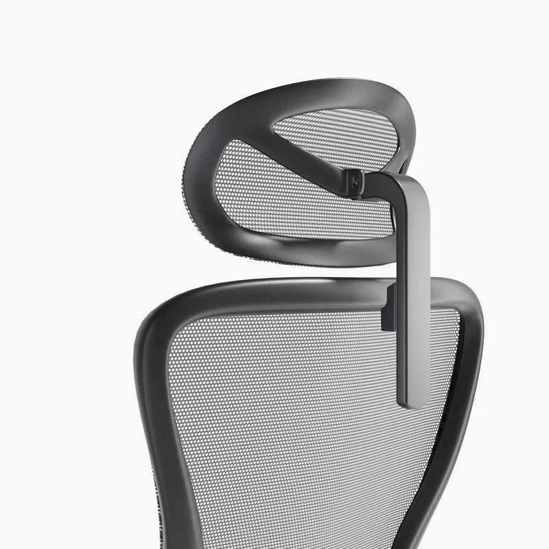 Chaise de bureau ergonomique avec appuie-tête et accoudoirs réglables