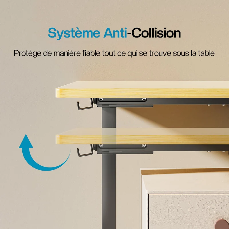 V2 Ultra Bureau assis debout électrique avec double moteurs