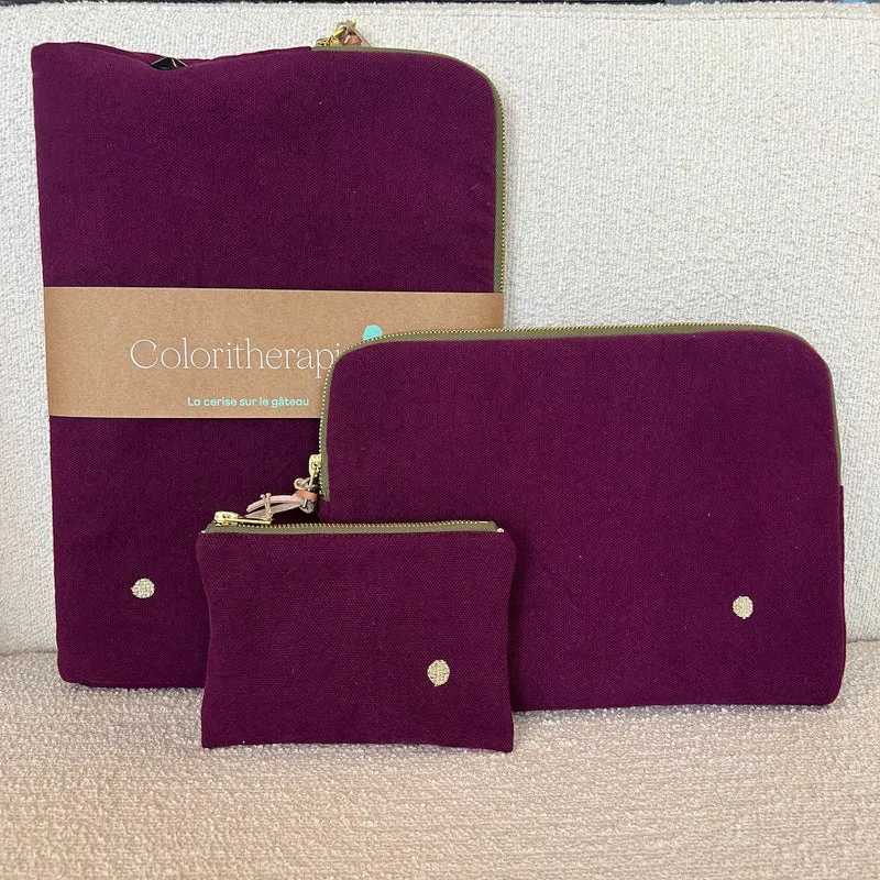 POCHETTE IONA PURPLE RAIN