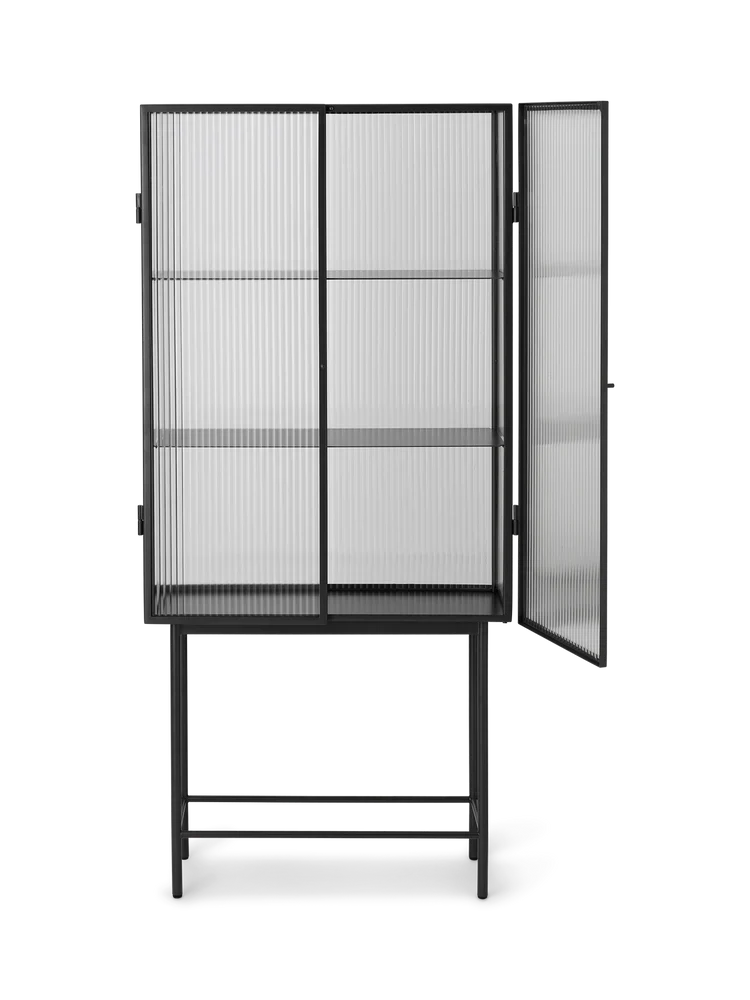 HAZE - Vitrine verre ondulé