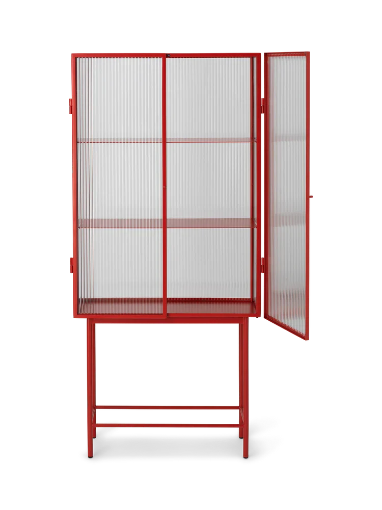 HAZE - Vitrine verre ondulé