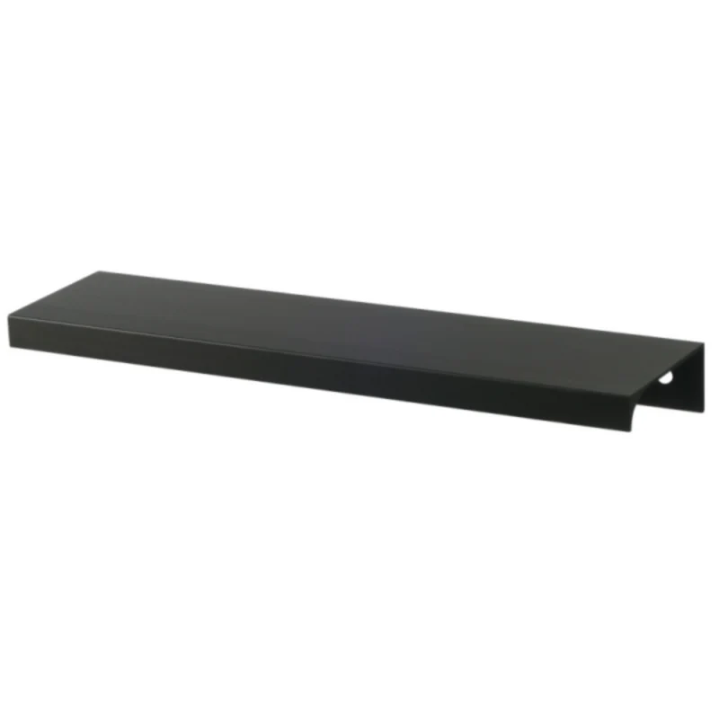 Poignée profilée Edge 192mm (Longueur totale 212mm) - Noir mat