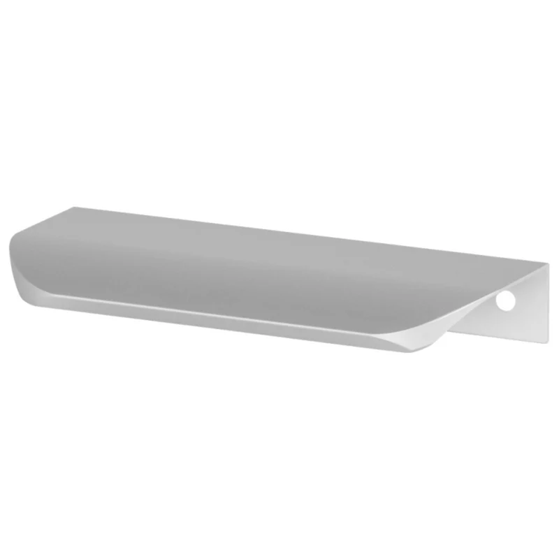 Poignée profilée Edge ronde 480mm (Longueur totale 500mm) - Aluminium