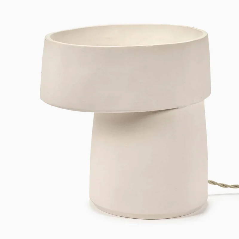 LAMPE ROMÉ - BLANC