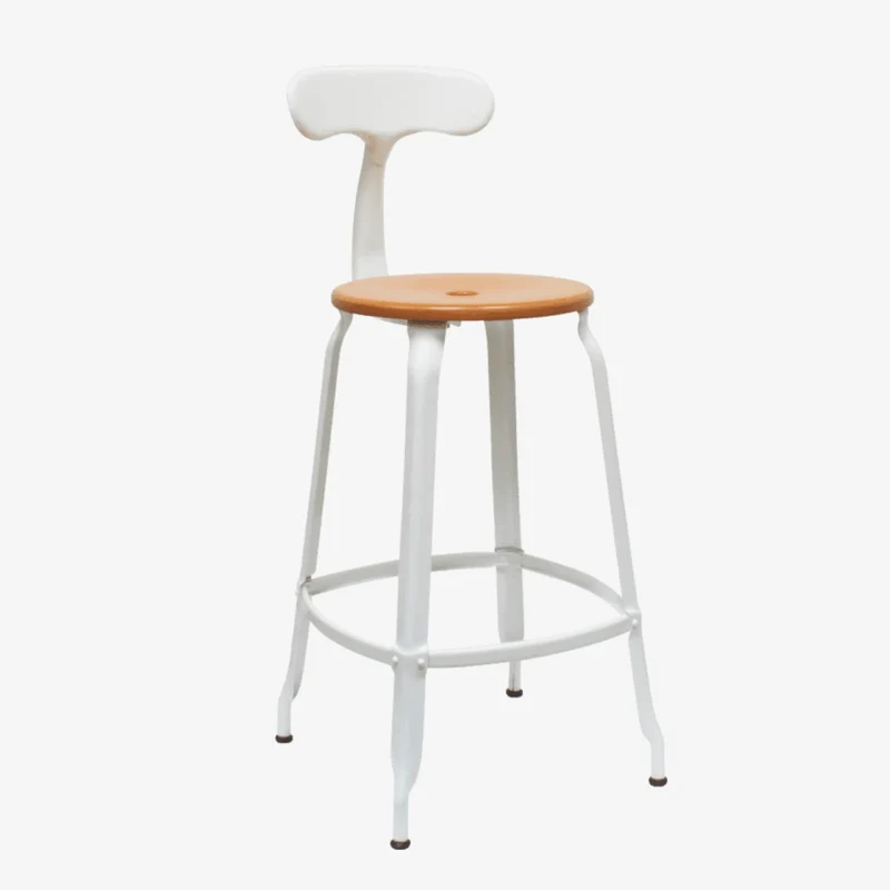 NICOLLE® - Chaise métal et bois