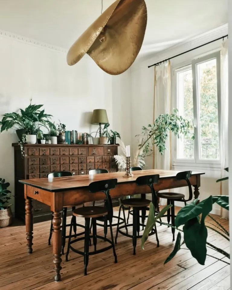 NICOLLE® - Chaise métal et bois