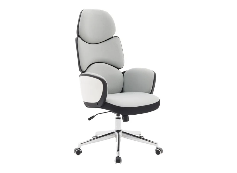 Fauteuil de bureau gris clair ALFA