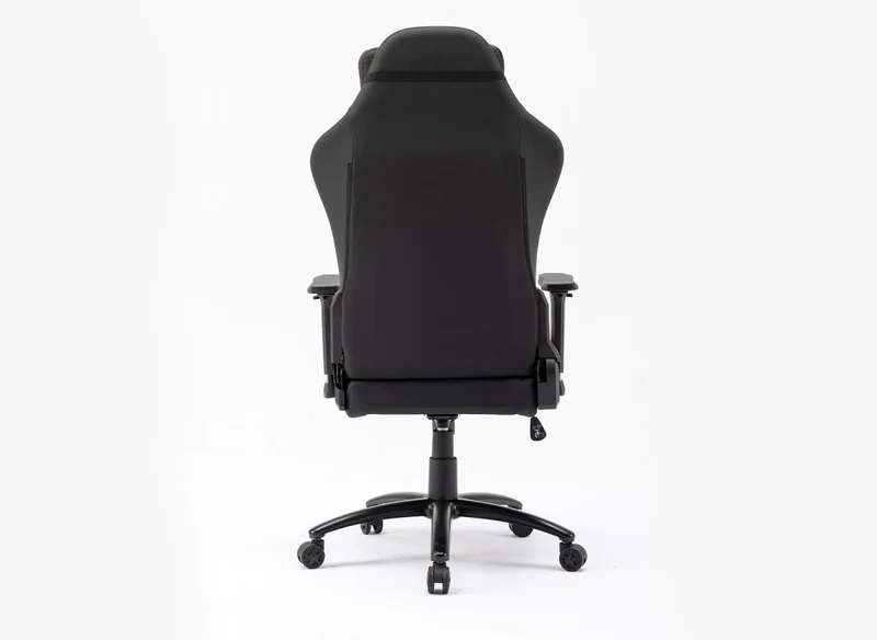 Fauteuil de bureau gaming en simili cuir noir et rouge EVALD