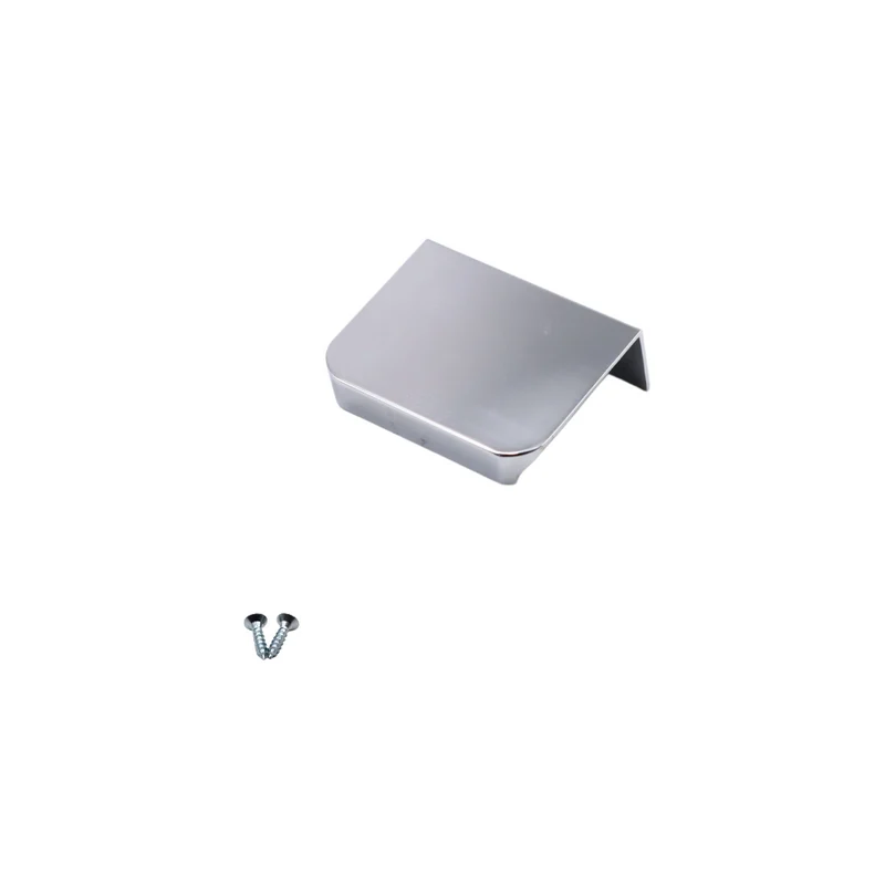 Poignée profilée Edge 32mm (Longueurs totales 52mm) - Électropoli