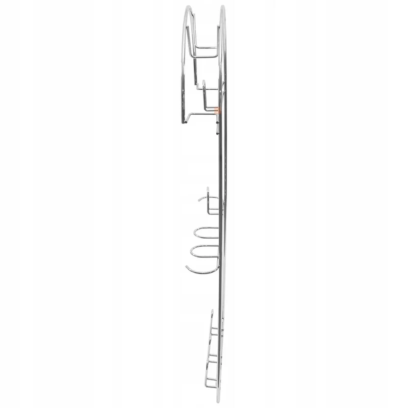 Porte-tuyau d'aspirateur en argent - Grand - Anthracite