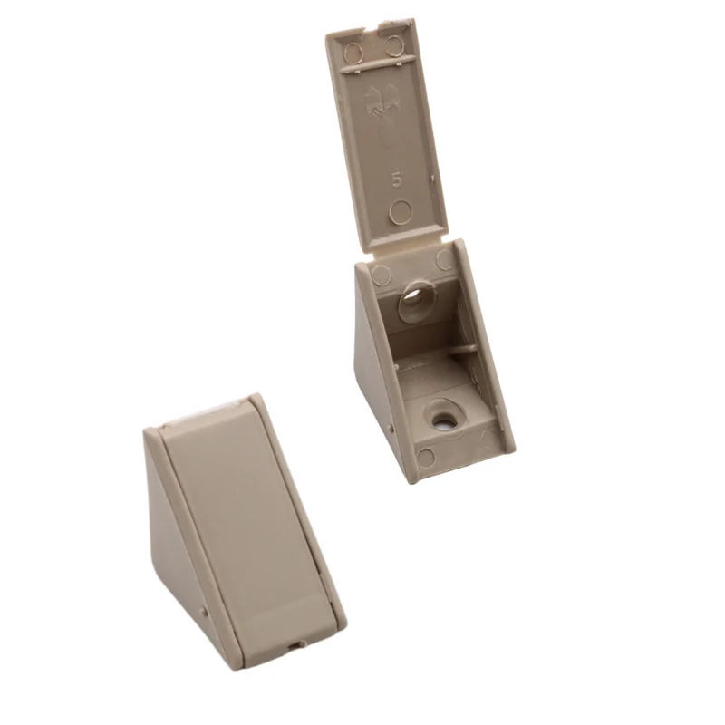 Équerre d'angle plastique - Orme 100 pièces