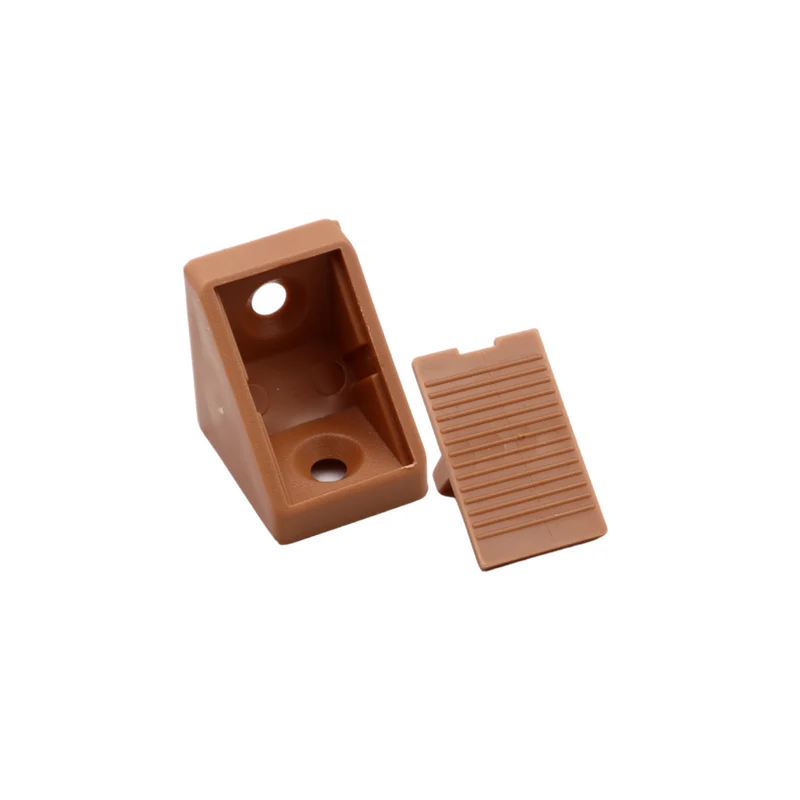 Équerre d'angle plastique avec couvercle séparé