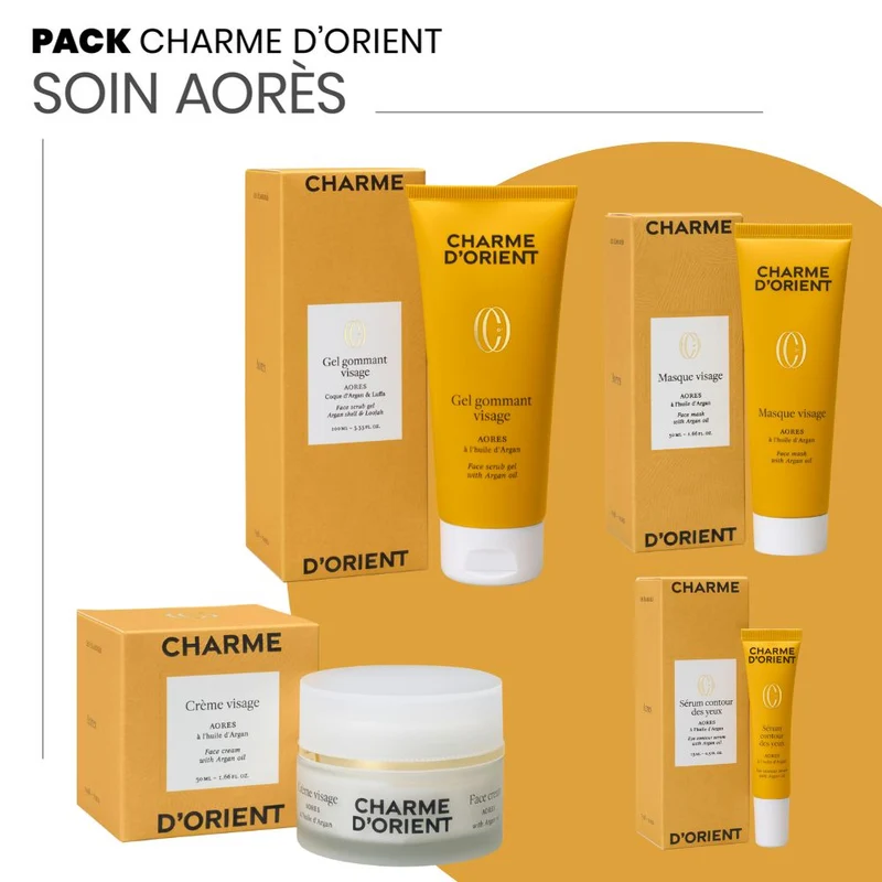 Le pack découverte aores huile d'argan