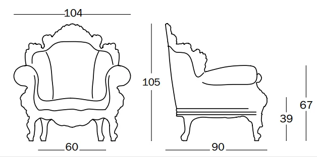 PROUST - Fauteuil