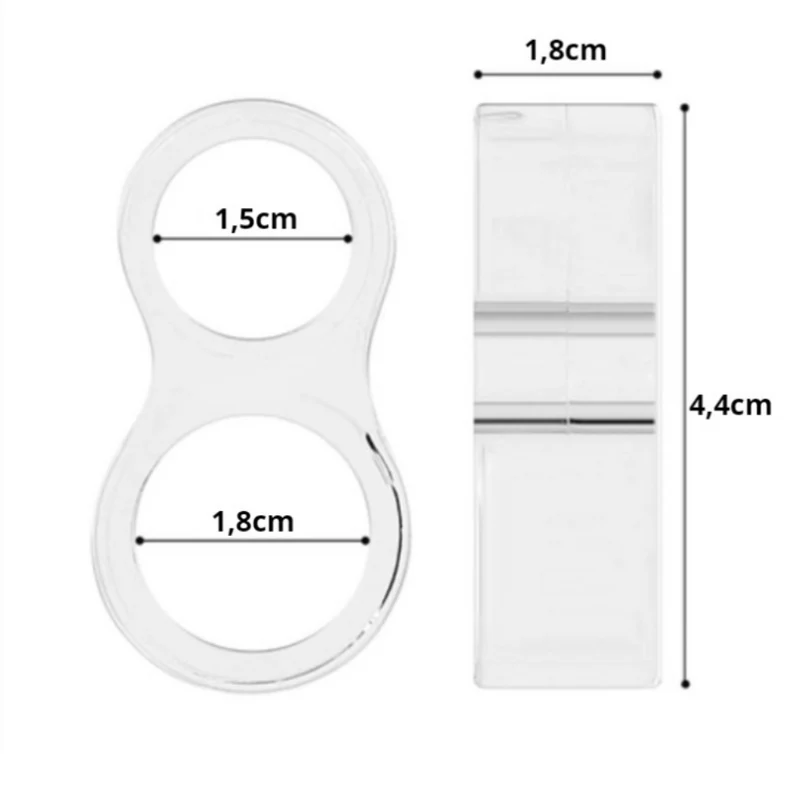 Butoir de porte pour poignée 10 pièces