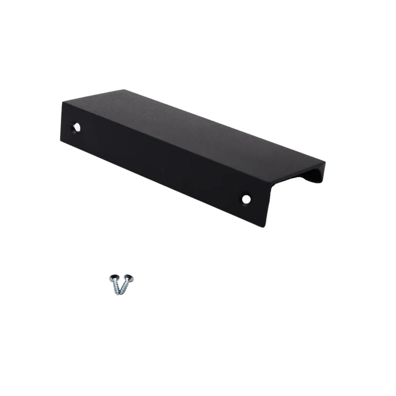 Poignée profilée Edge 96mm (Longueurs totales 116mm) - Noir