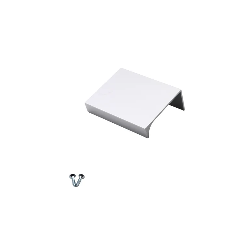 Poignée profilée Edge 32mm (Longueurs totales 52mm) - Aluminium