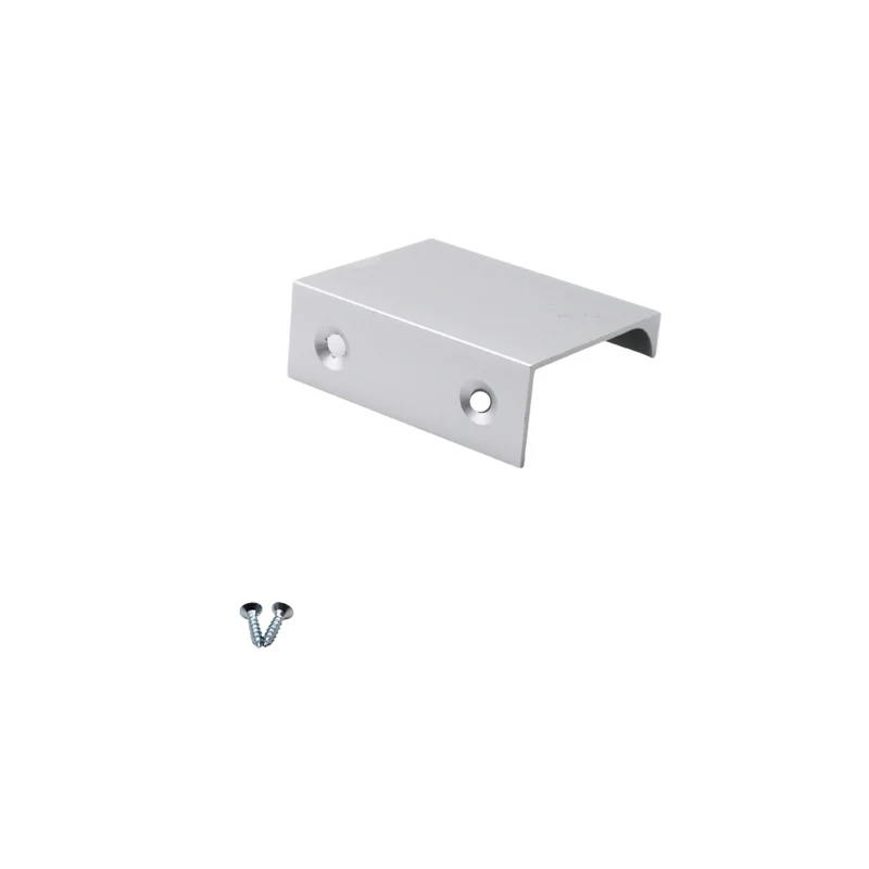 Poignée profilée Edge 32mm (Longueurs totales 52mm) - Aluminium