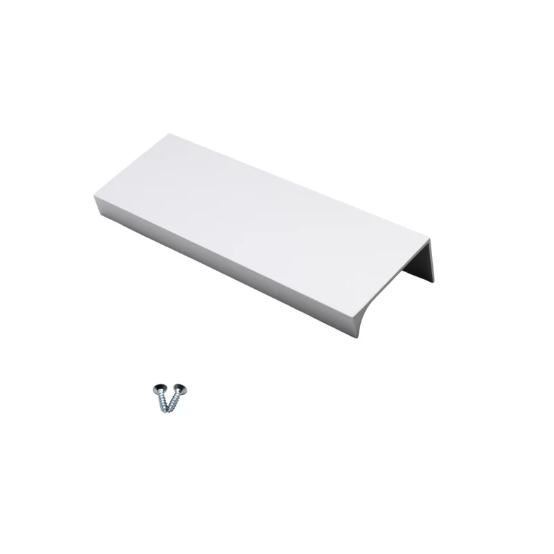 Poignée profilée Edge 96mm (Longueurs totales 116mm) - Aluminium