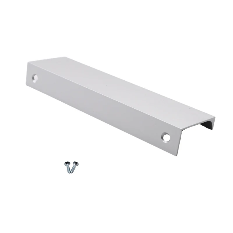 Poignée profilée Edge 128mm (Longueurs totales 148mm) - Aluminium