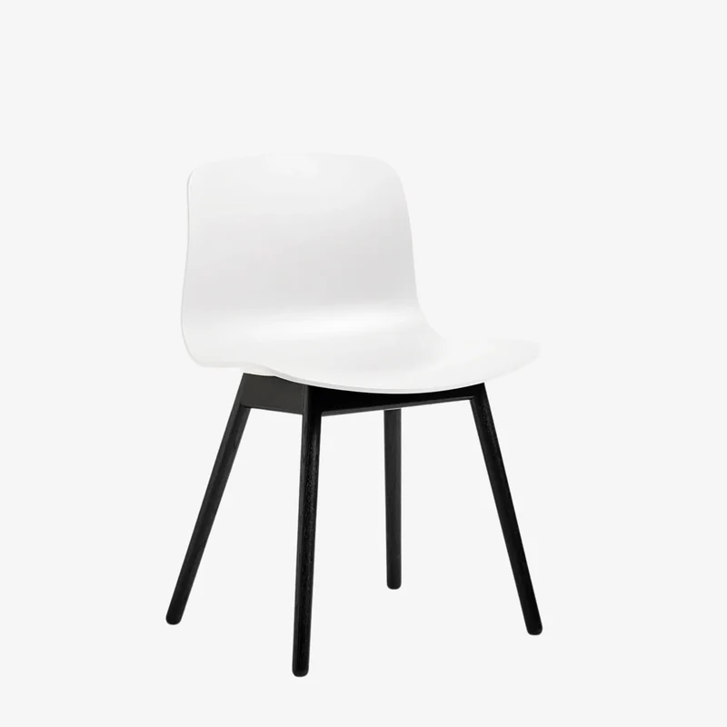 ABOUT A CHAIR AAC 12 - Chaise piètement noir