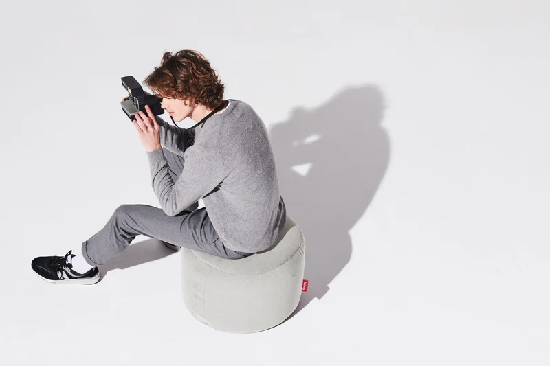 POINT STONEWASHED - Pouf d'appoint