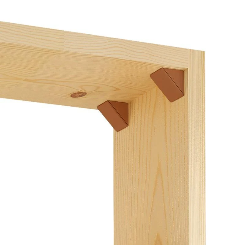 Équerre d'angle plastique - Marron 500 pièces