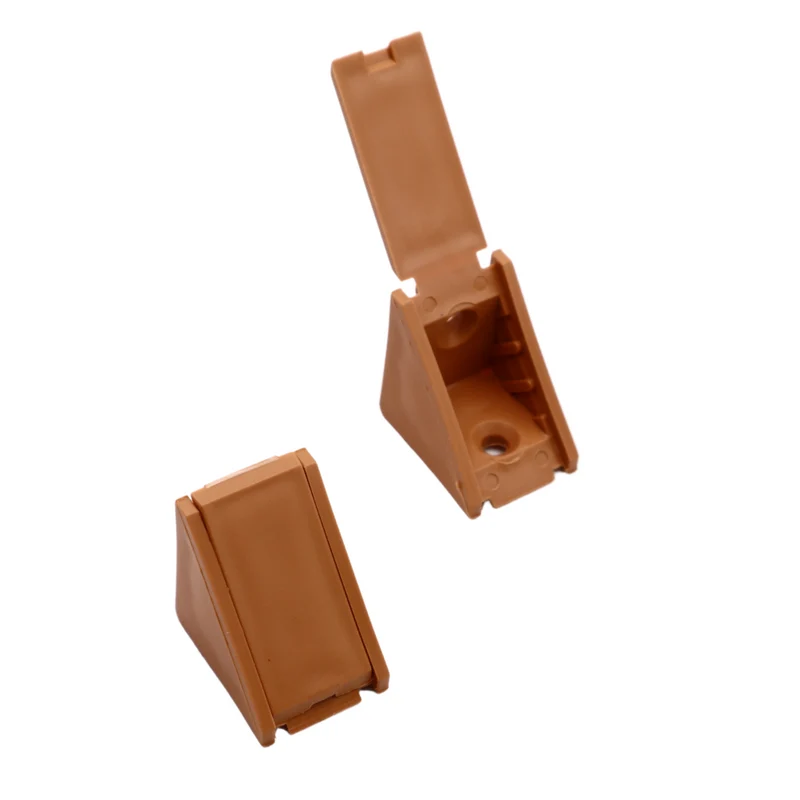 Équerre d'angle plastique - Marron clair 1000 pièces