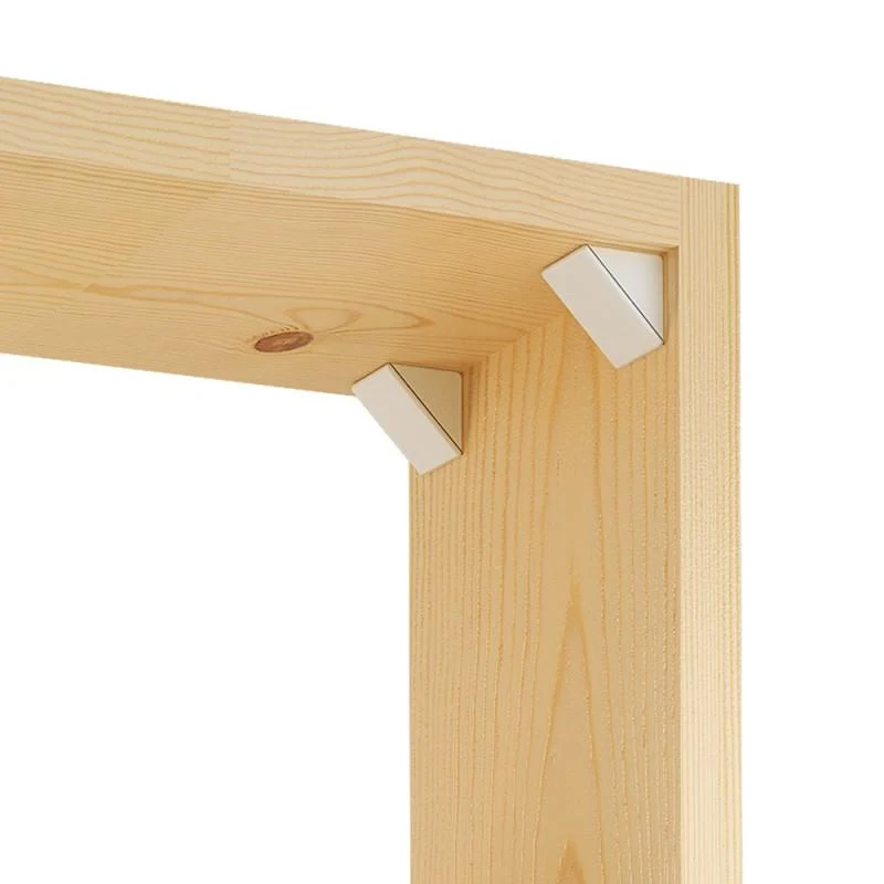 Équerre d'angle plastique - Blanc 1000 pièces