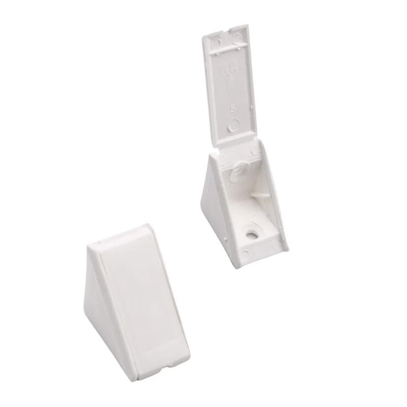 Équerre d'angle plastique - Blanc 500 pièces