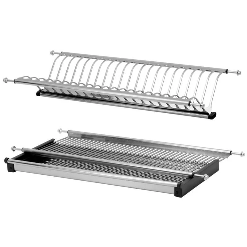 Plat égouttoir de séchage pour armoire de cuisine - Acier inoxydable 800mm