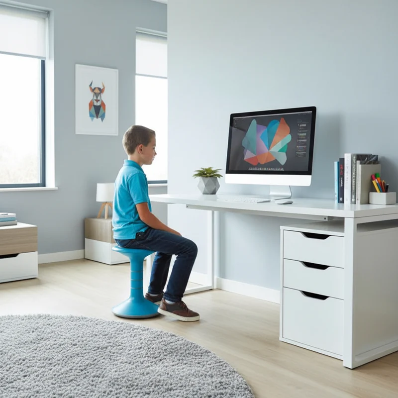 Tabouret Ergo Kids Fixe