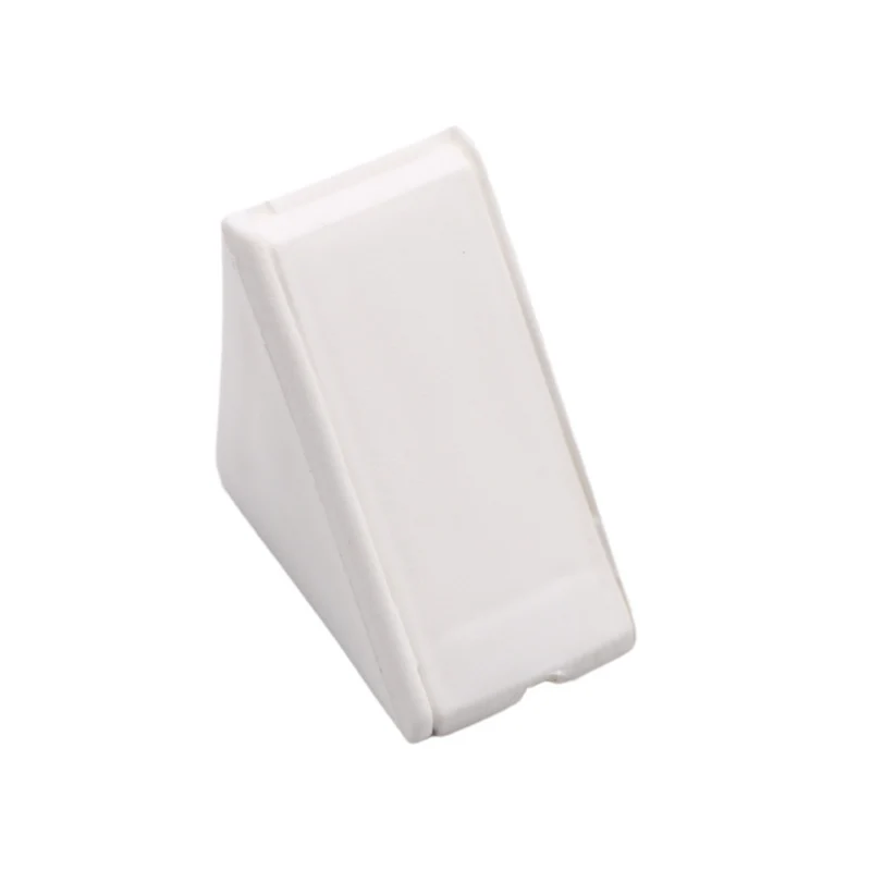 Équerre d'angle plastique - Blanc 200 pièces