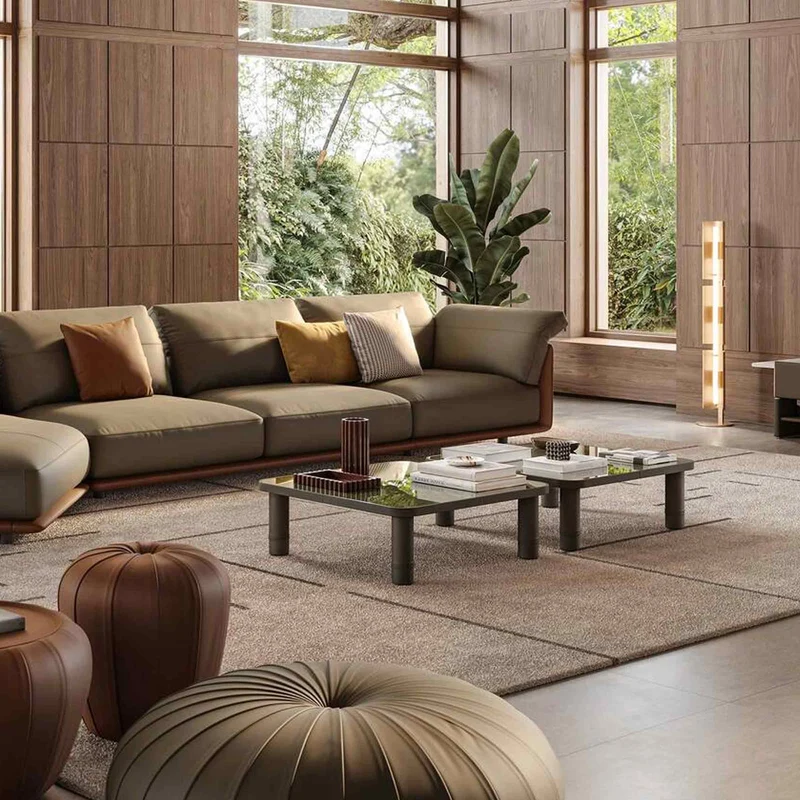 Coffee Table CUIRE' by Poltrona Frau Style & Design Centre