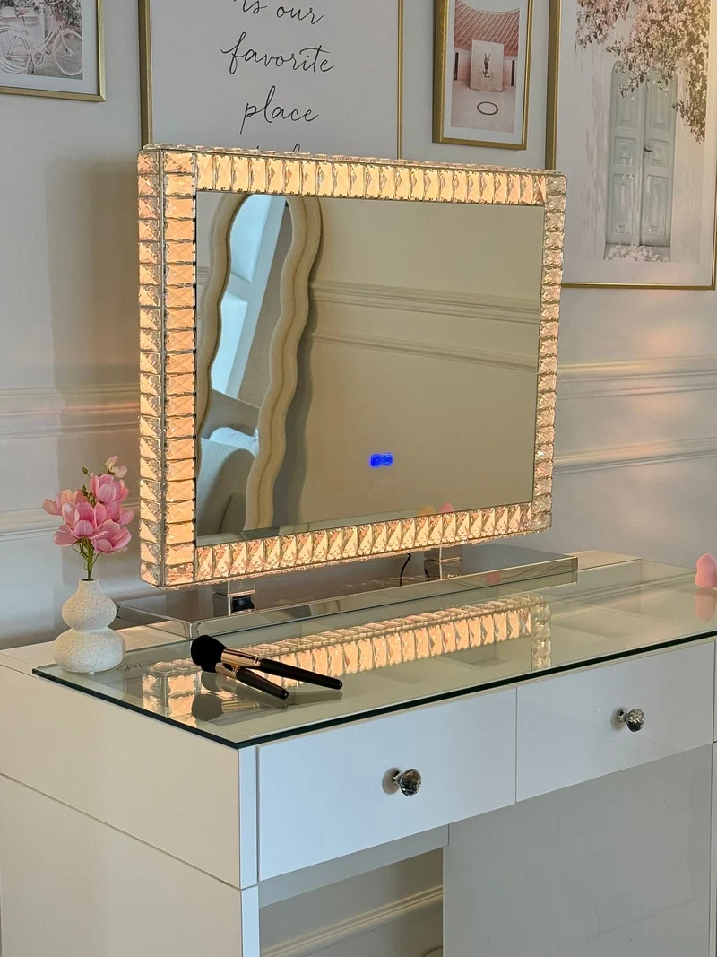 Miroir CRYSTEL led + bluetooth