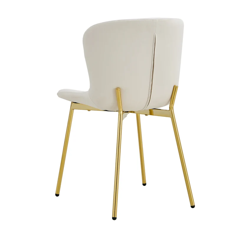 Chaises HAILEY pieds doré