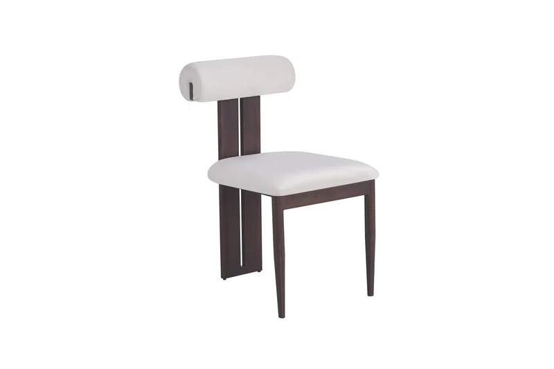 CHAISE TIFFANY PIED EFFET NOYER VELOURS BEIGE