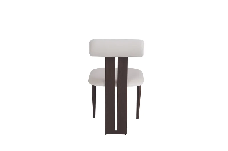 CHAISE TIFFANY PIED EFFET NOYER VELOURS BEIGE
