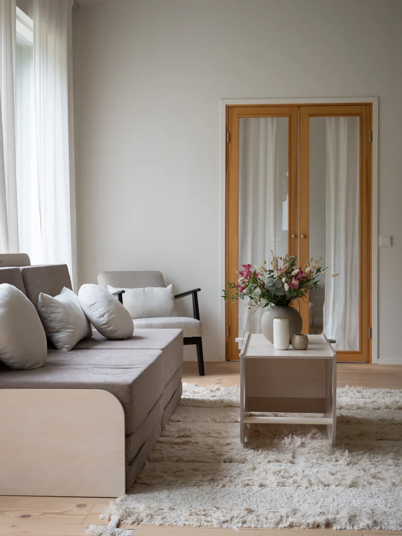 KINOS play couch with LAAVU couch frame